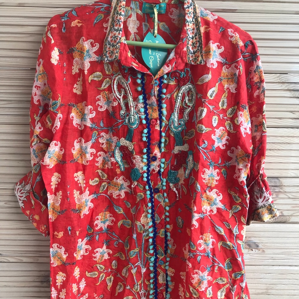 Antica Sartoria blouse.